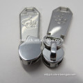 luggage metal zinc alloy zipper slider with puller